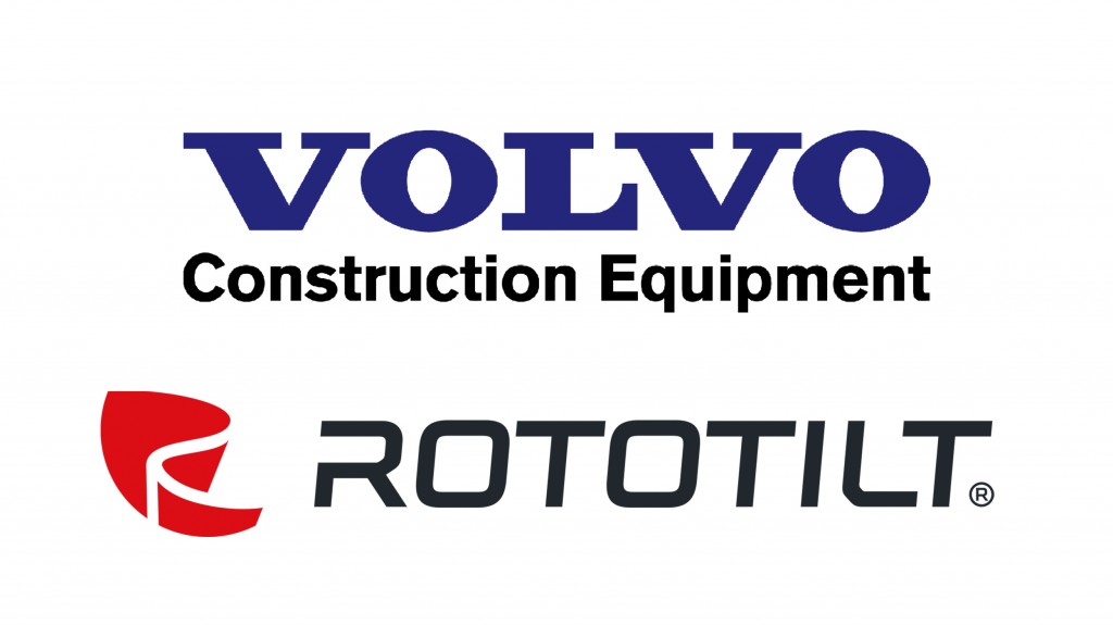 Rototilt collaborates with Volvo CE to provide smart integration between excavators and tiltrotators