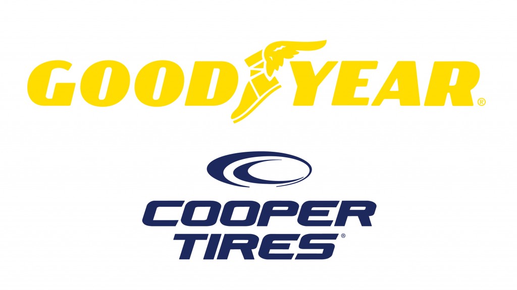 Goodyear and Cooper tire logos