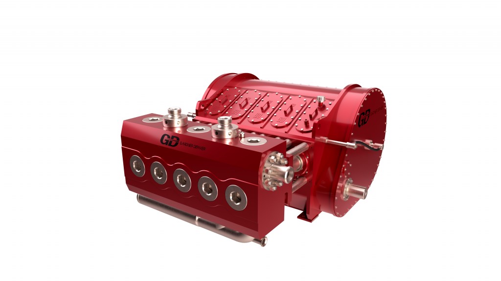 GD 2500Q Heavy Duty Frame (HDF) quintuplex pump GD 2500Q Heavy Duty Frame (HDF) quintuplex pump