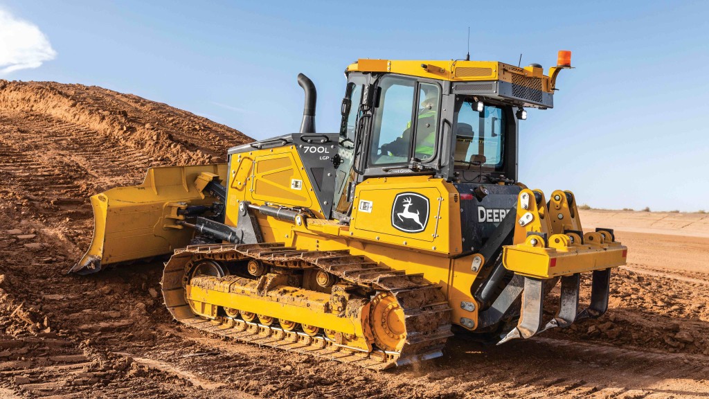 John Deere 700L crawler dozer