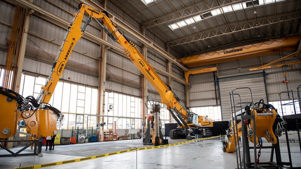 Largest Liebherr demolition excavator ever built delivered to German demolition company