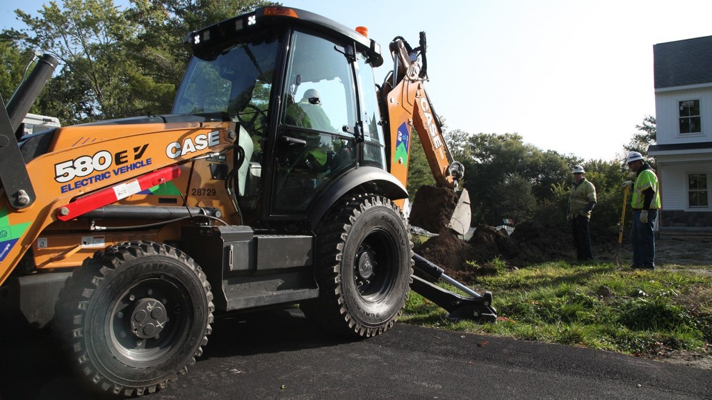 CASE delivers first electric backhoe loaders to utilities in New York