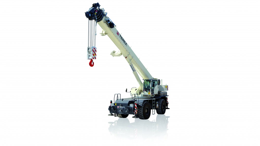 Terex TRT 90 rough terrain crane