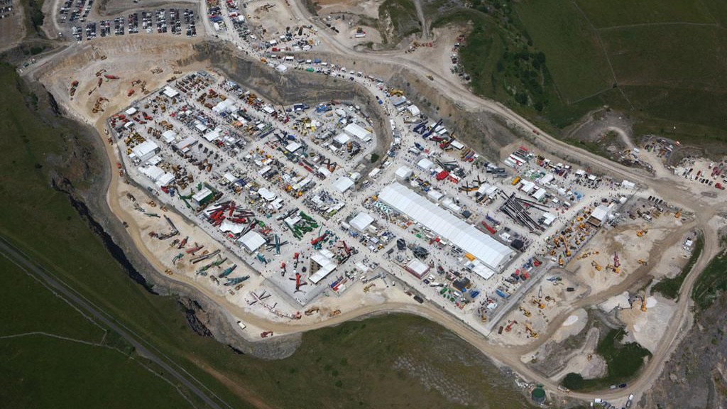 aerial view of Hillhead Quarry