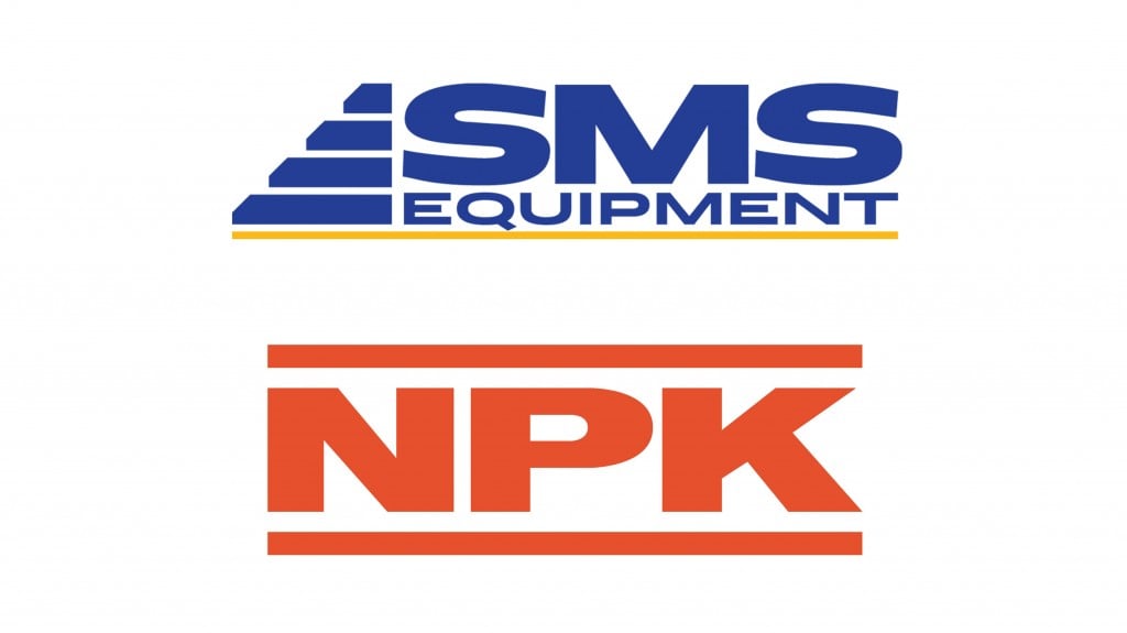 SMS Equipment and NPK Attachments logos