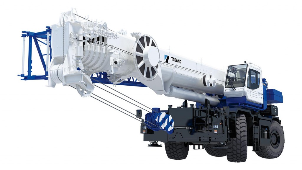 Tadano introduces new 130-ton rough-terrain crane