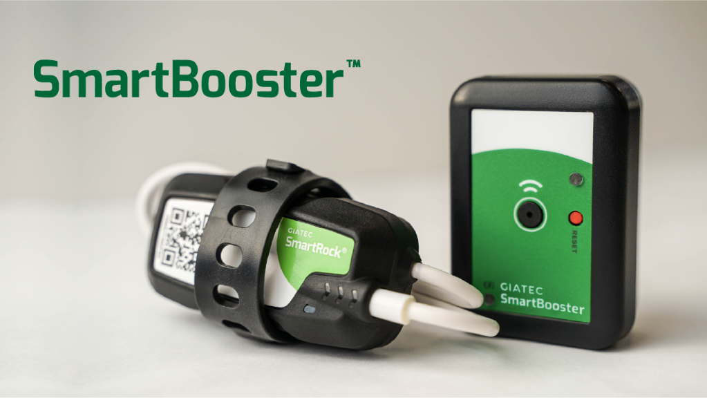 Giatec's SmartBooster extends Bluetooth signal range to collect concrete data from up to 50 percent further away