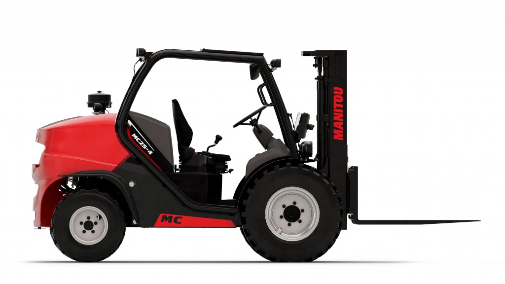 Manitou launches new all-terrain compact forklifts