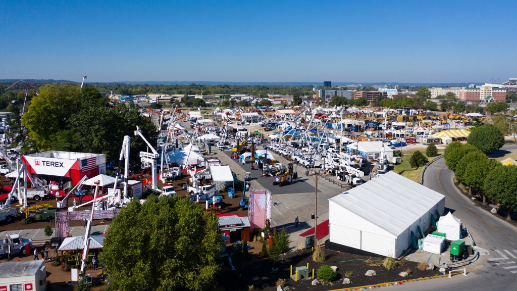 ICUEE Expo from 2019 aerial view