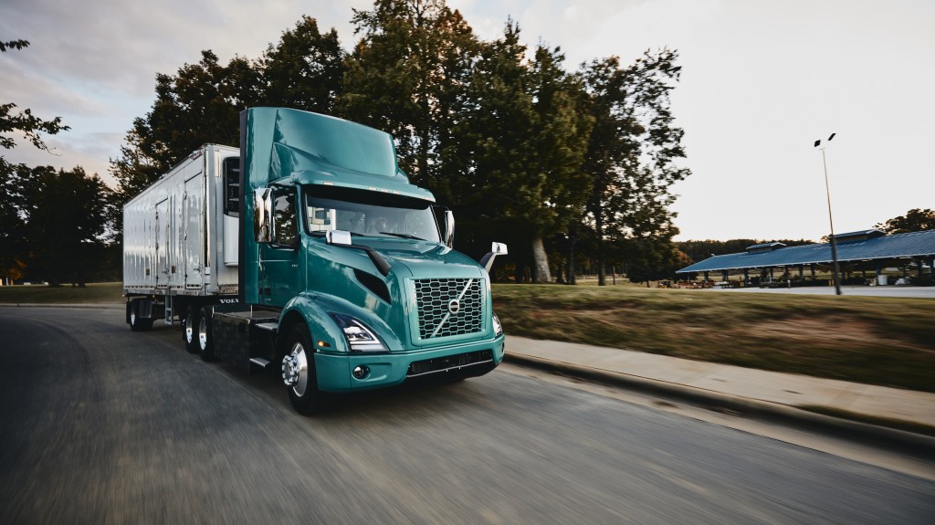 Volvo VNR Electric truck