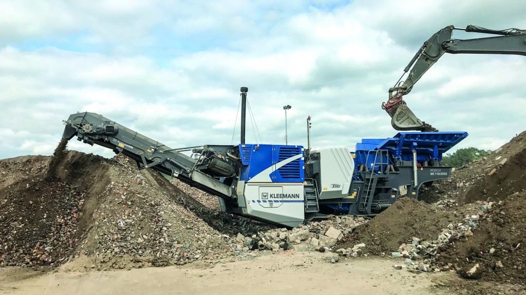 Mobile Jaw Crusher Plant MOBICAT MC 110(i) EVO2