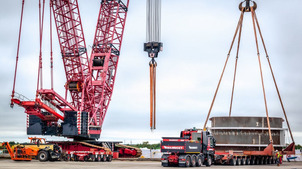 Mammoet delivers cargo to Russian spaceport construction site