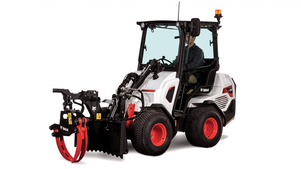 bobcat grapple for mini track loaders and small articulated loaders