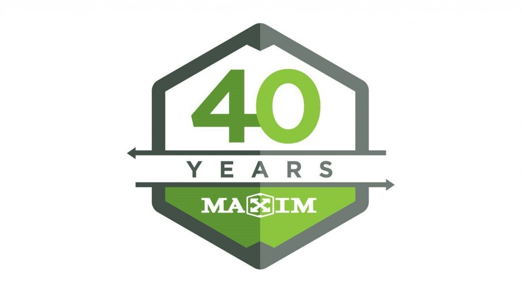 Maxim Truck & Trailer 40 year anniversary banner