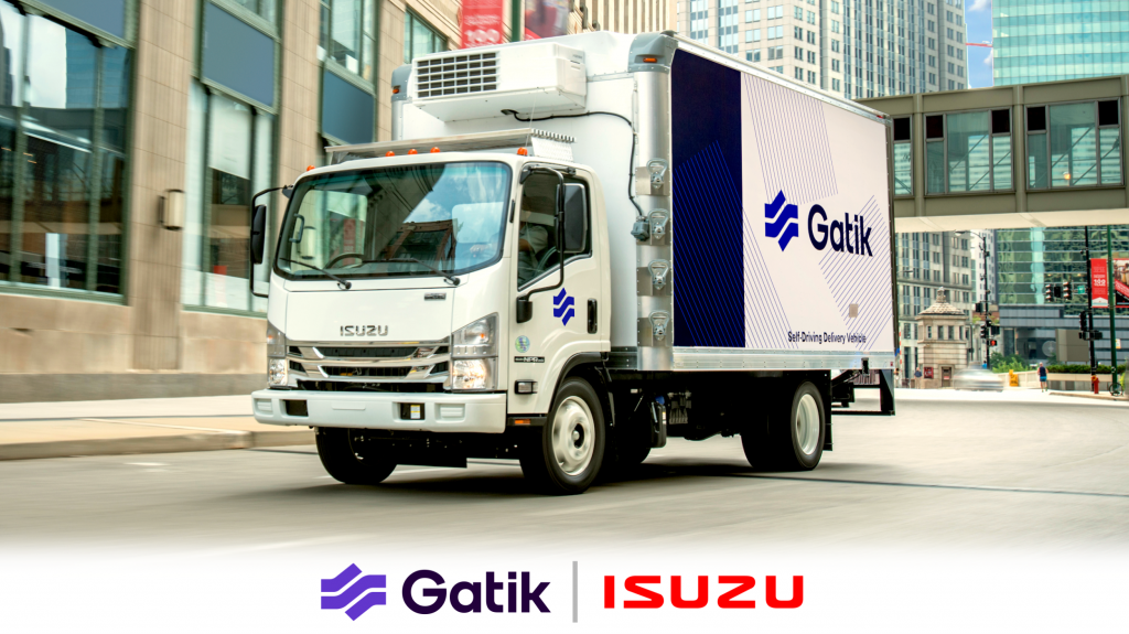 Isuzu and Gatik collaborate to develop fully autonomous medium-duty trucks