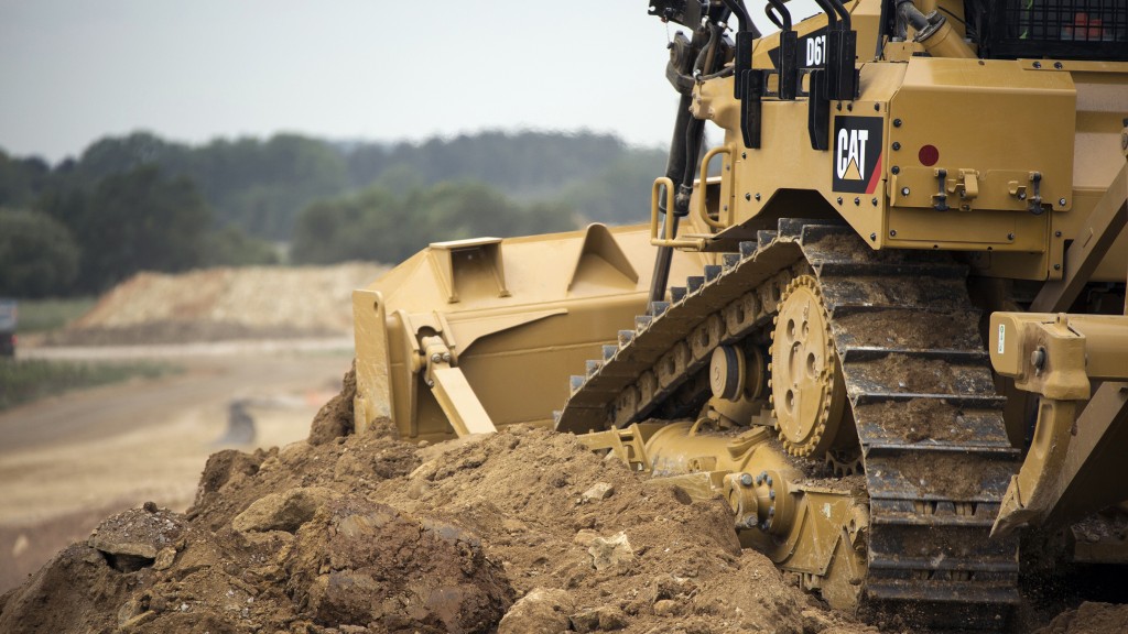 Cat D6T dozer in operation