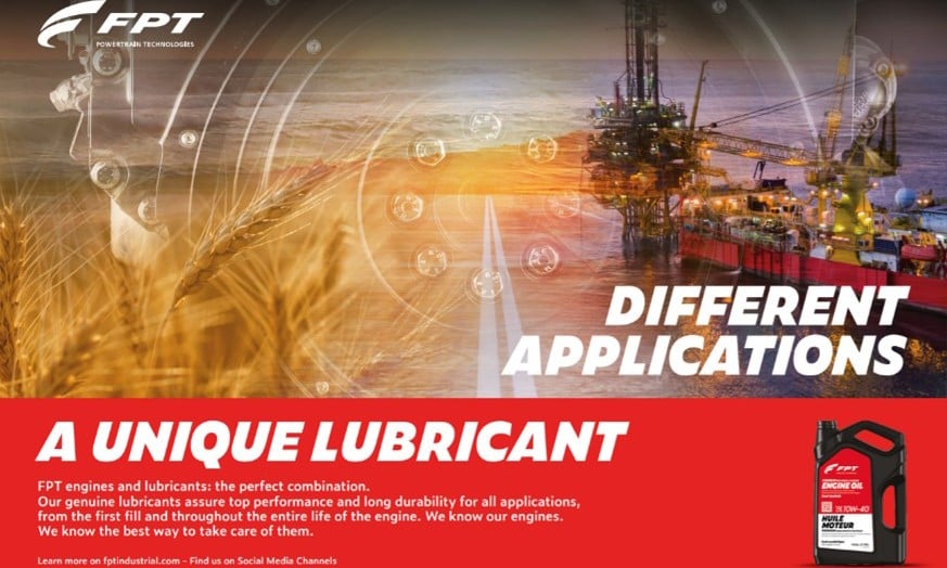 FPT Industrial launches original lubricants line in North America