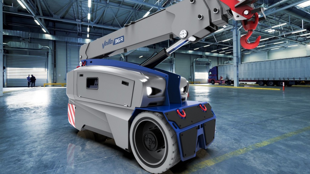 Manitex Valla launches new ultra-compact electric mobile crane