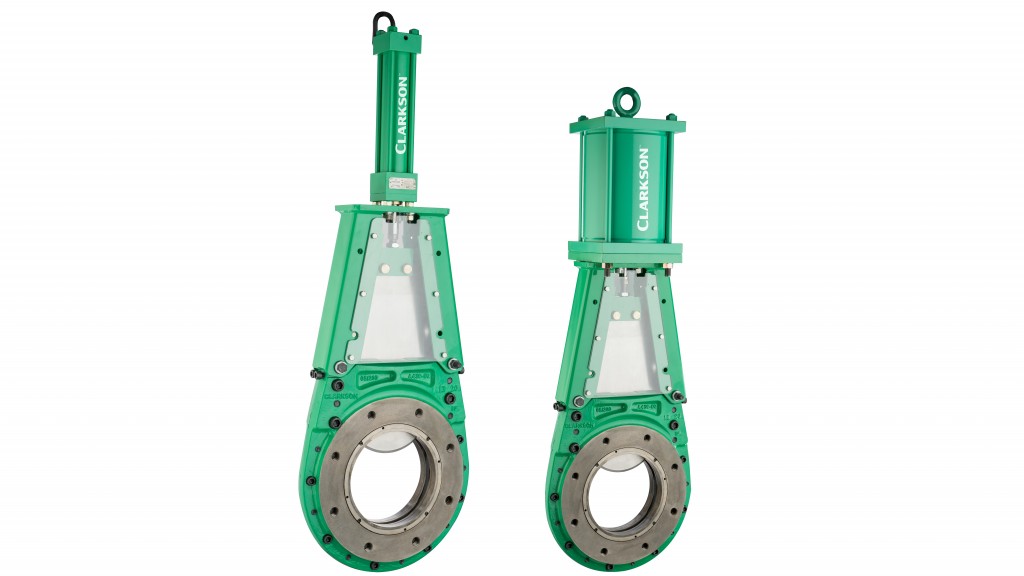 Emerson's Clarkson KS1 Severe Service Knife Gate Valve Emerson's Clarkson KS1 Severe Service Knife Gate Valve