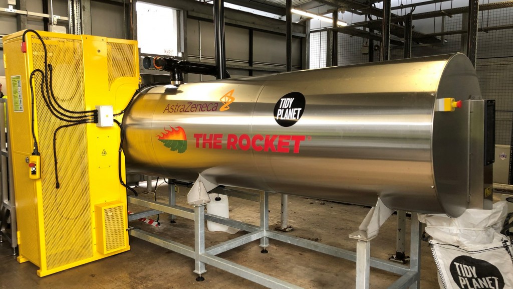 Rocket Composter investment helps AstraZeneca reduce waste and embrace circular economy