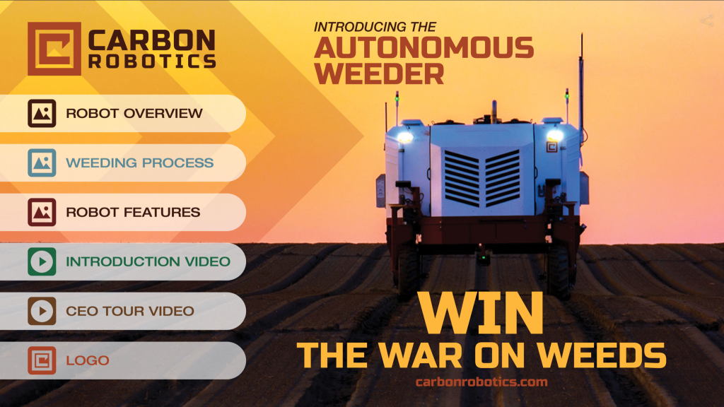 Carbon Robotics launches autonomous weeders for farming industry