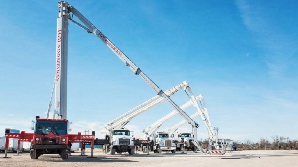 Bronto lift cranes