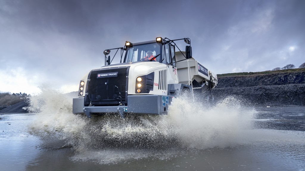 TA300 mining terex truck