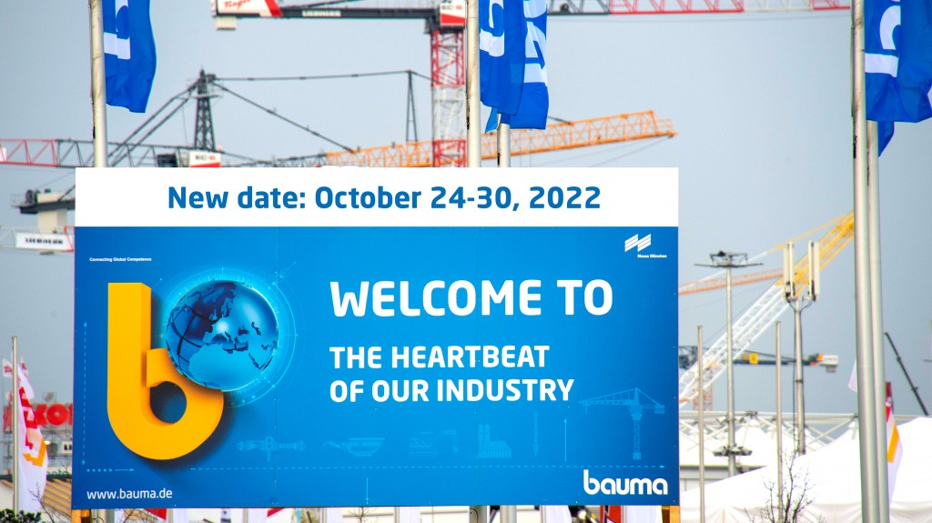 bauma postponed until October 2022