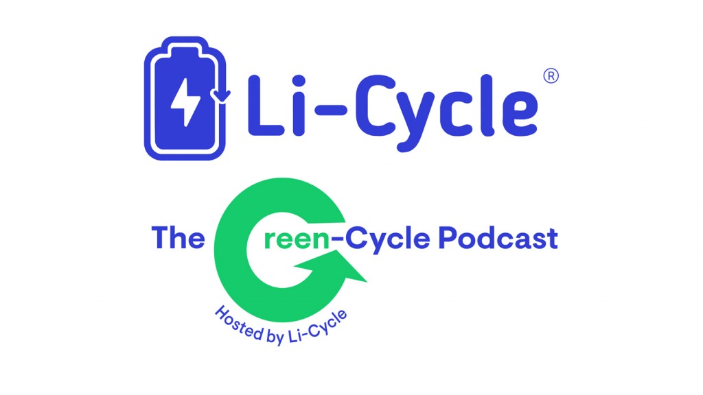 Li-Cycle launches The Green-Cycle Podcast logo