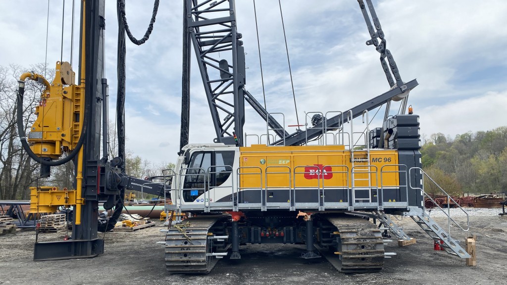 ECA bauer mc 96 duty cycle crane