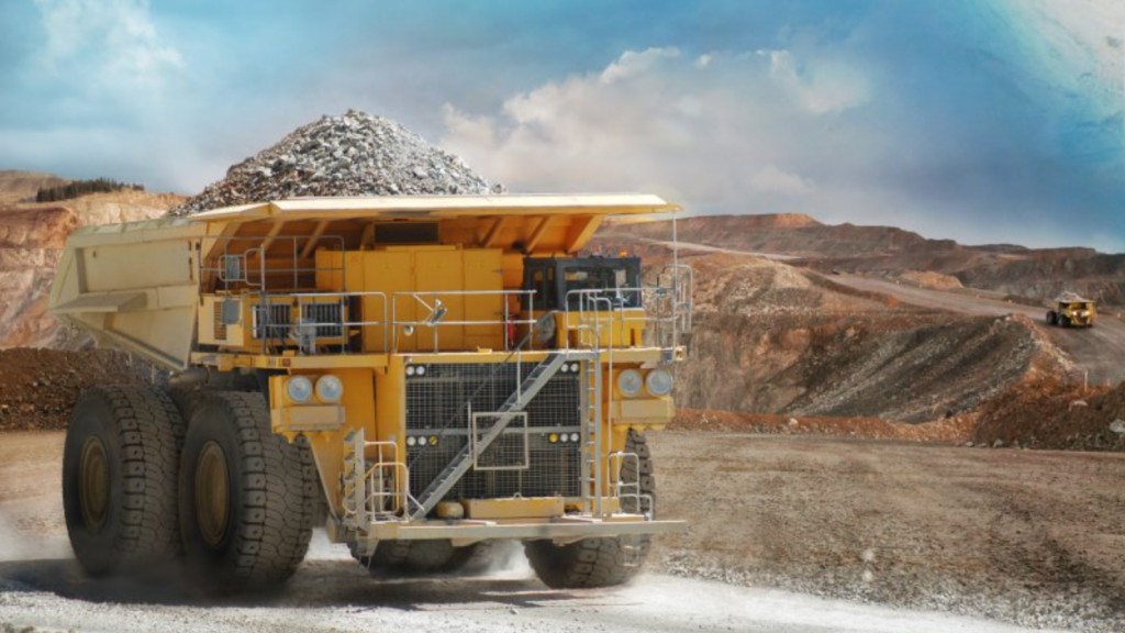 michelin xdr 250 tires on a mining truck