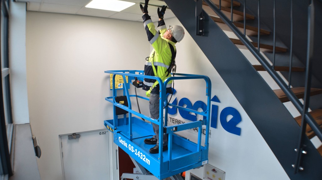 New Genie micro scissor lifts offer options for work-at-height applications up to 19 feet