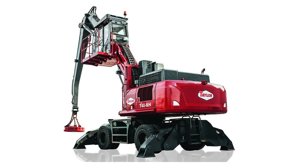 ​Taylor introduces new material handler for scrap handling