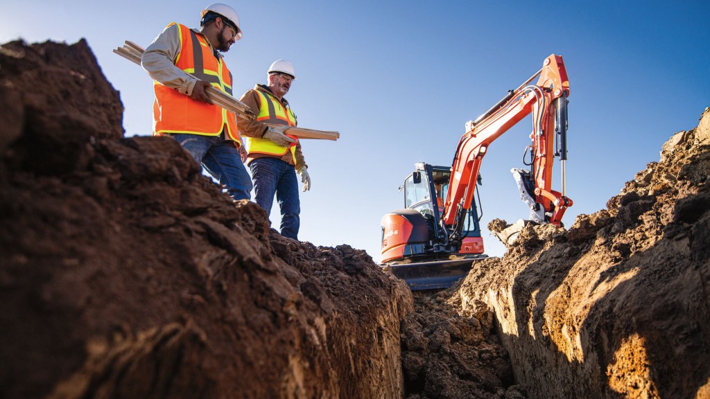 Kubota introduces new 5-ton compact excavator with reduced tail swing