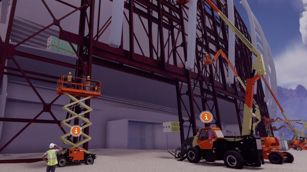 jlg access your world virtual experience aerial platforms