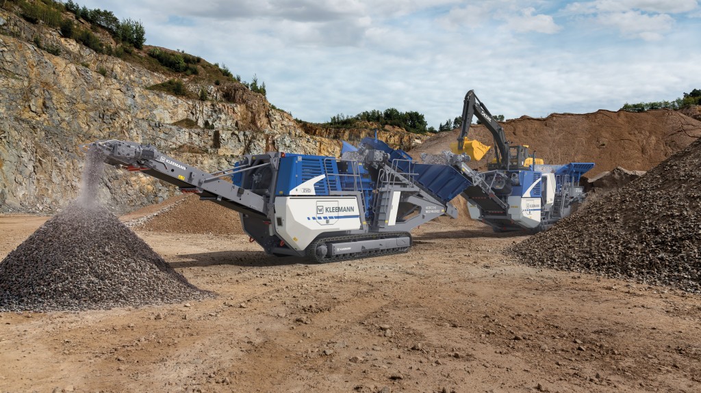 kleemann mco 90 evo2 cone crusher and mc 110 evo 2 jaw crusher