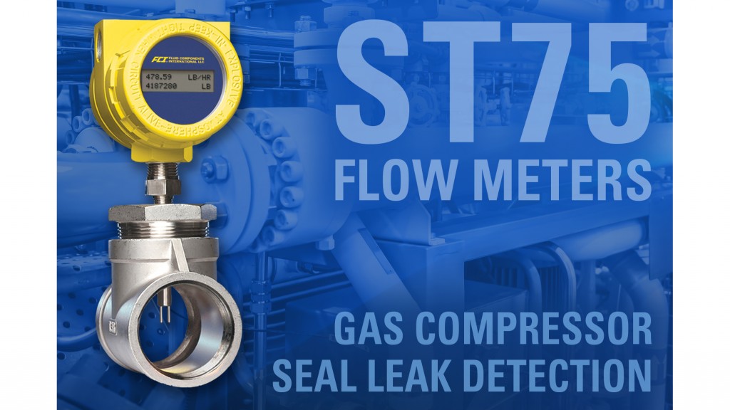 Seal leak monitoring flow meter helps keep gas compressors safe and efficient Seal leak monitoring flow meter helps keep gas compressors safe and efficient