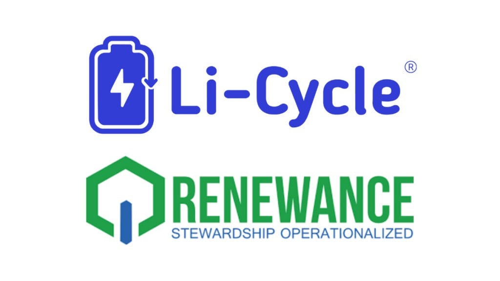 Li-Cycle and renewance logos