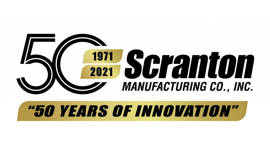 scranton mfg 50th anniversary logo