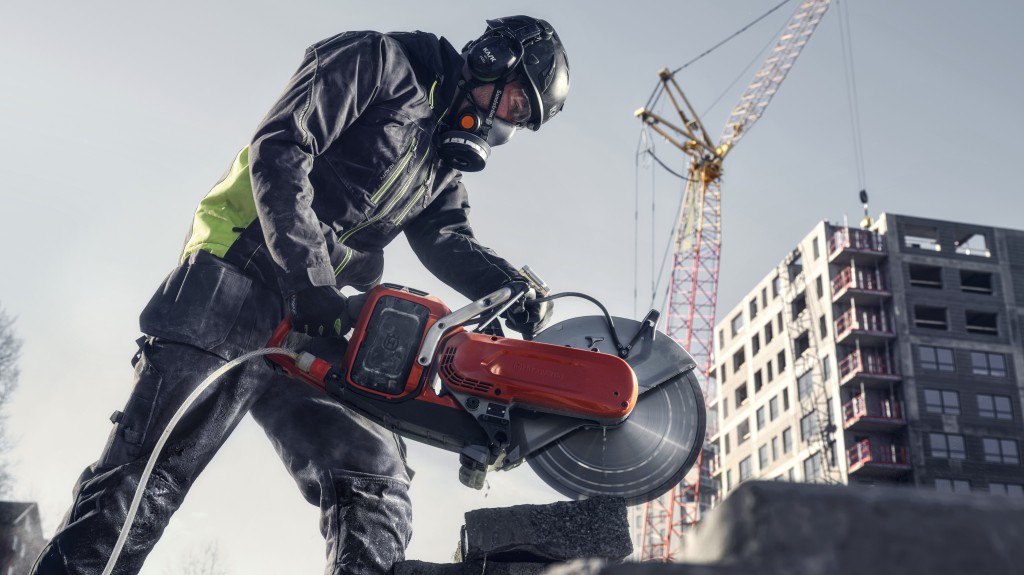 Husqvarna Construction releases battery-powered concrete cutter