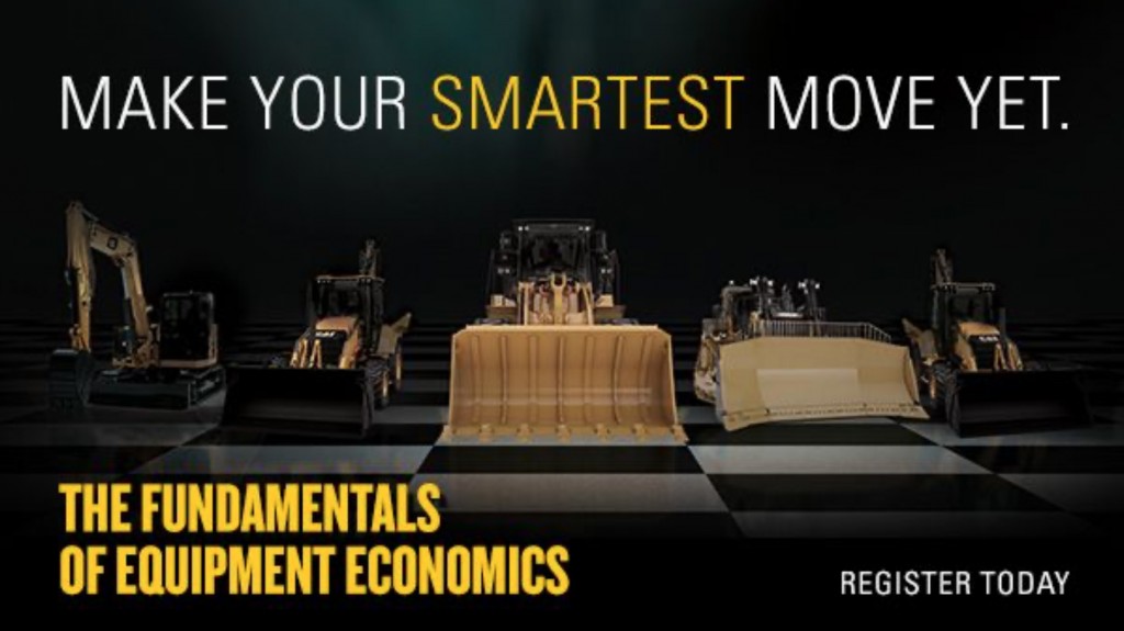 caterpillar the fundamentals of equipment economics banner