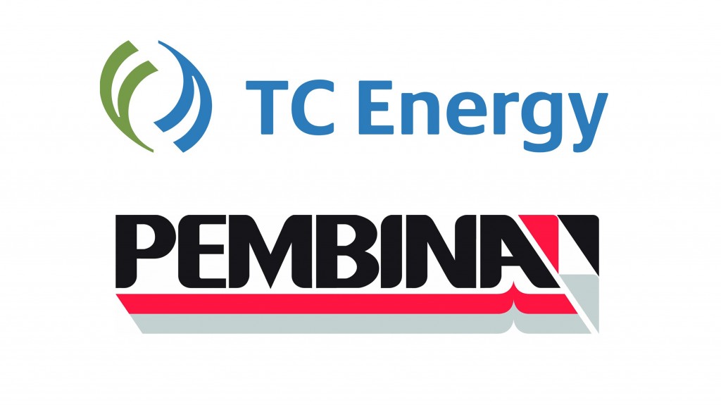 TC Energy and Pembina Pipeline logos TC Energy and Pembina Pipeline logos
