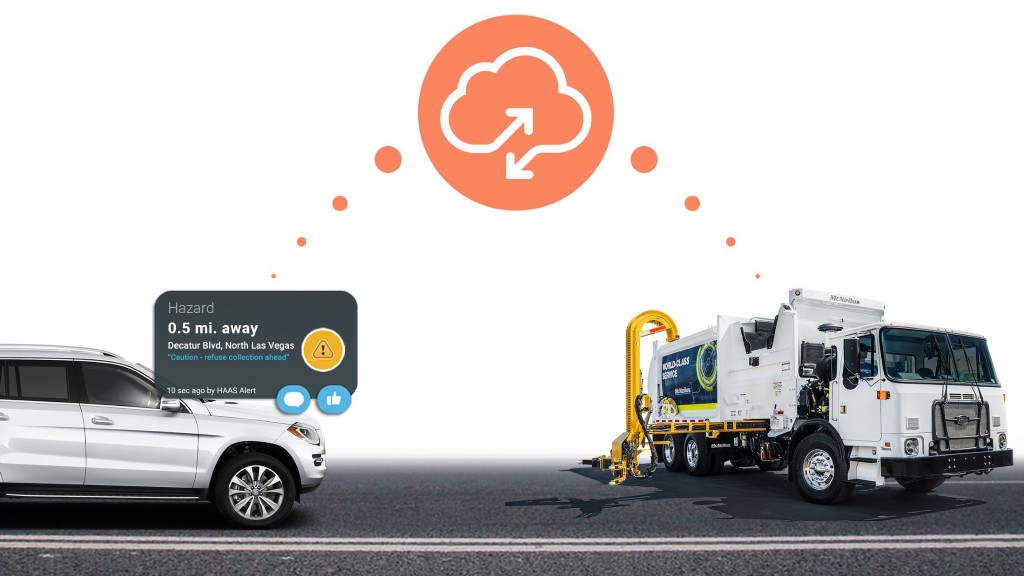 McNeilus partners with HAAS Alert for active safety on connected refuse vehicles