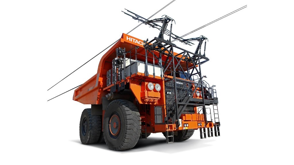 hitachi construction truck