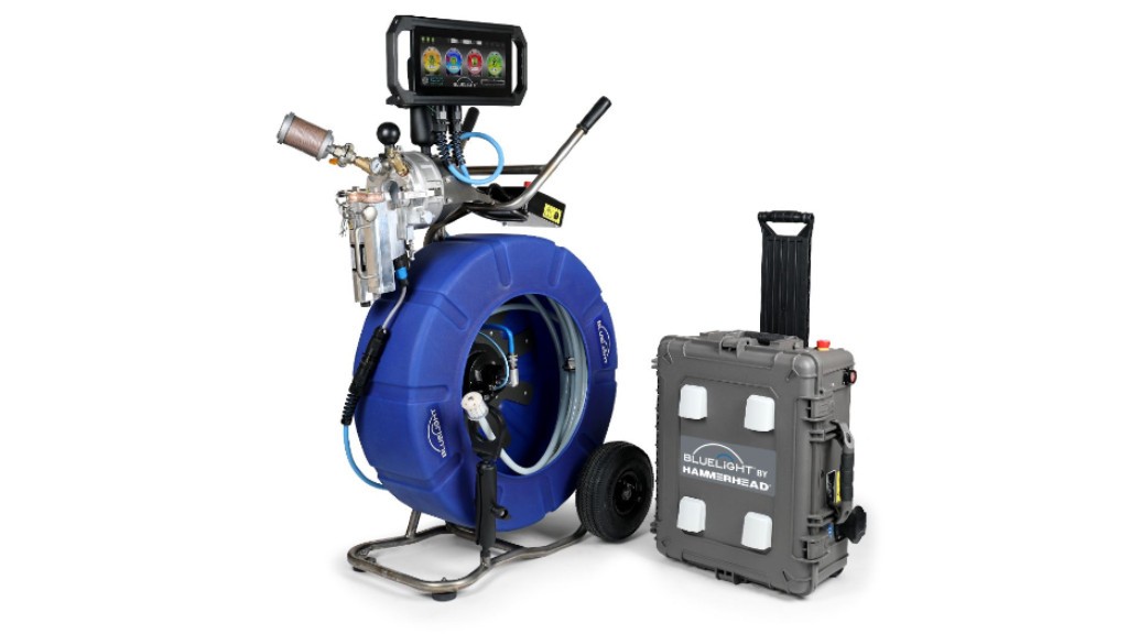 HammerHead Trenchless releases redesigned bluelight LED cured-in-place pipe lining system