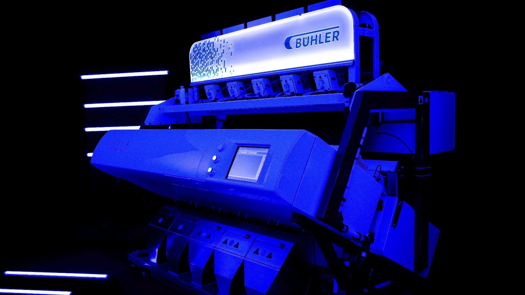 The GlowVision optical sorter