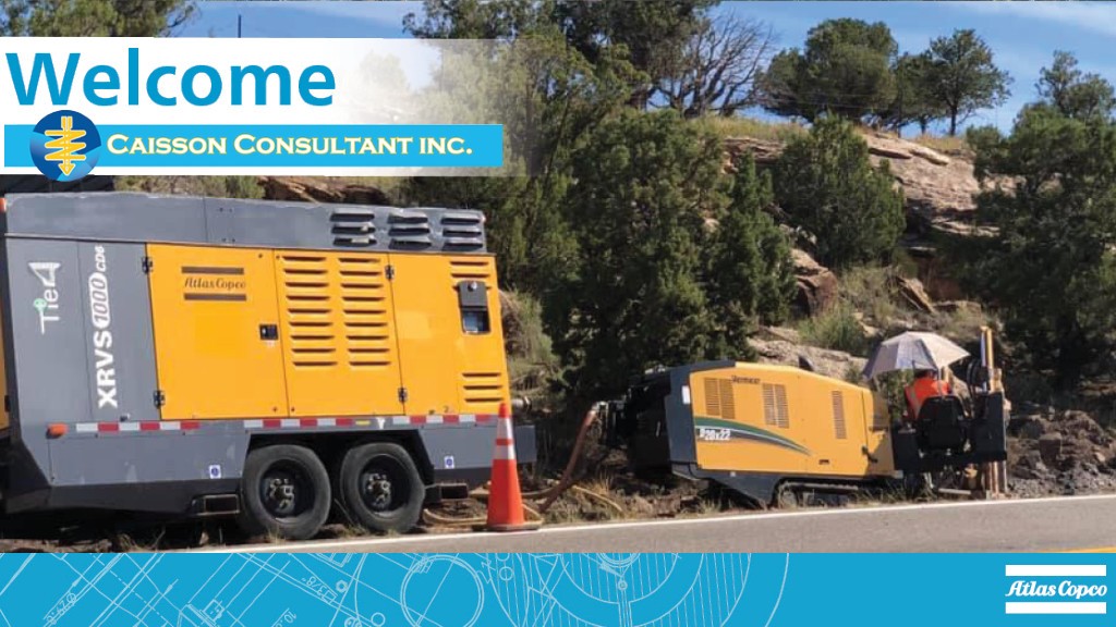 Caisson Consultant joins Atlas Copco Power Technique dealer network