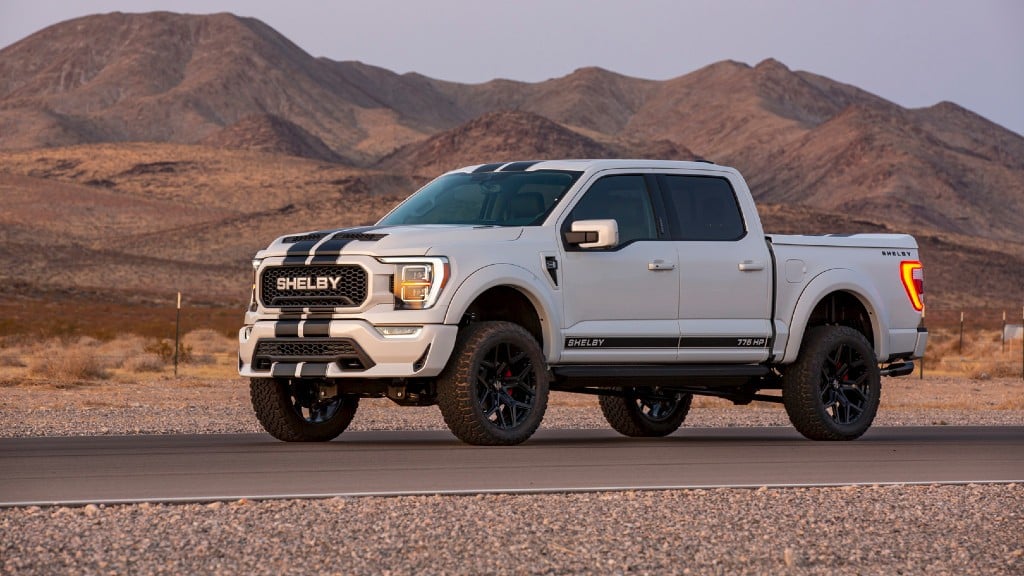 New Shelby American F-150 truck offers up to 775 horsepower for off-road applications