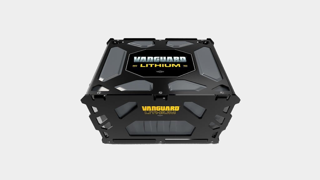 A Vanguard 10kWh lithium-ion battery