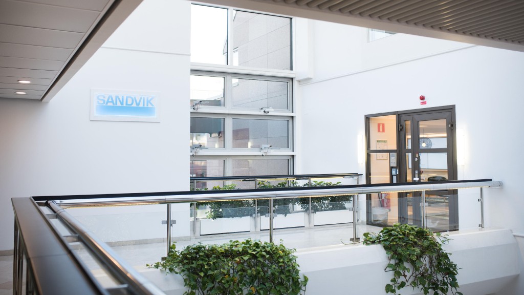 Sandvik headquarters entrance